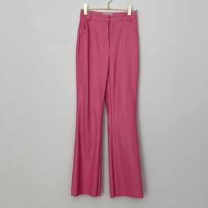 Pink vegan leather pants